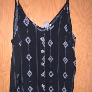 Pattern black tank
